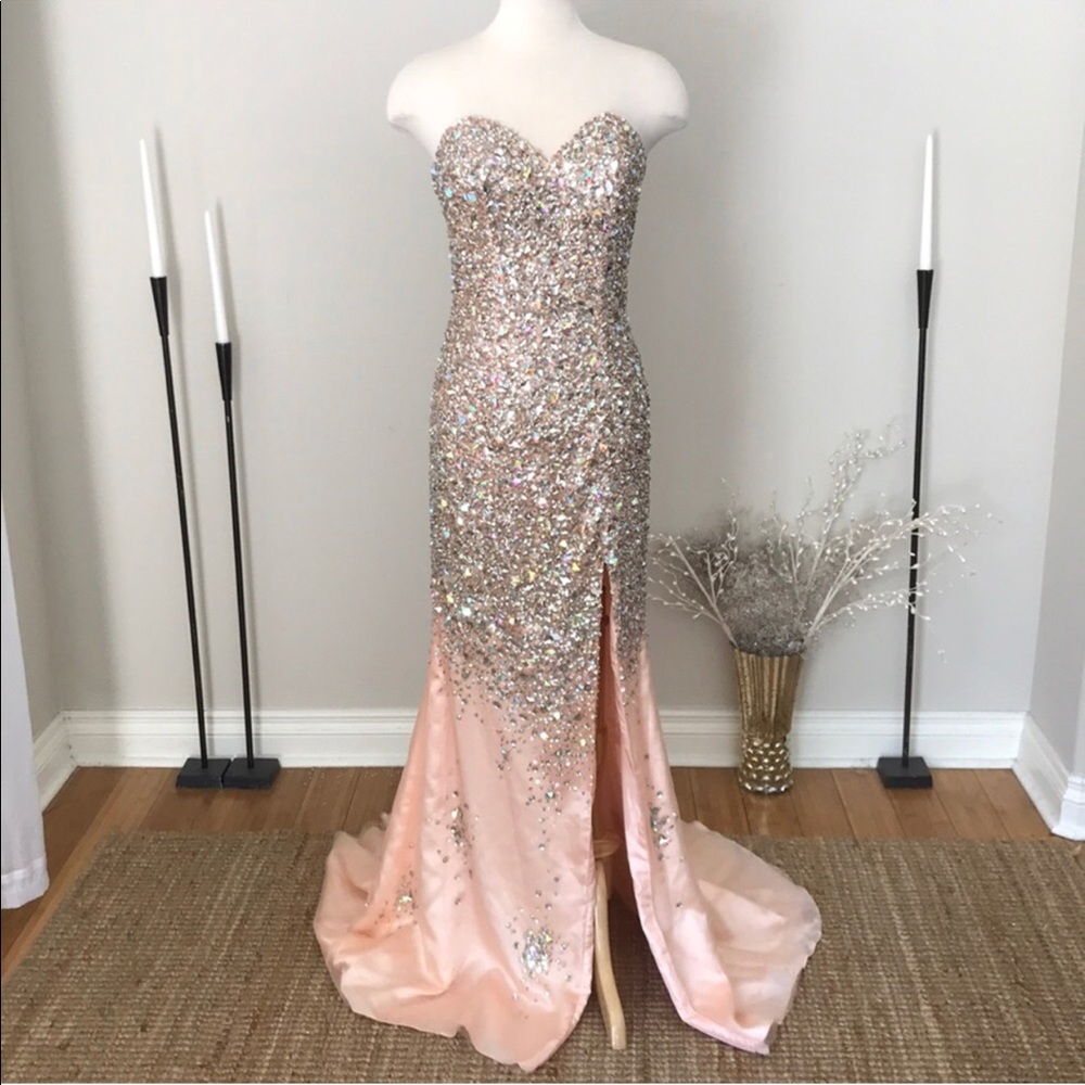 Val Stefani Pink Gem Gown